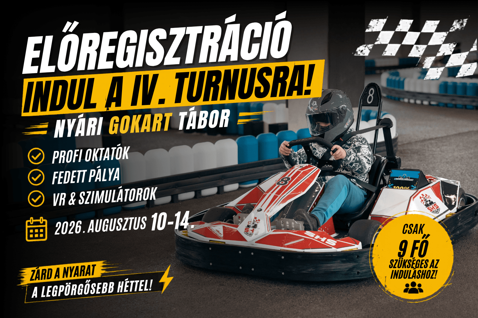 Székesfehérvár, gokart Nyári tábor